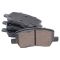 Front & Rear Replacement Brake Rotor & Pad Kit