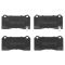 Front & Rear Replacement Brake Rotor & Pad Kit