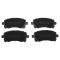 Front & Rear Replacement Brake Rotor & Pad Kit