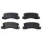 Front & Rear Replacement Brake Rotor & Pad Kit