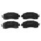 Front & Rear Replacement Brake Rotor & Pad Kit