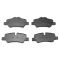 Front & Rear Replacement Brake Rotor & Pad Kit
