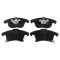 Front & Rear Replacement Brake Rotor & Pad Kit