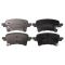 Front & Rear Replacement Brake Rotor & Pad Kit