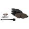 Front & Rear Replacement Brake Rotor & Pad Kit