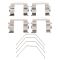 Front & Rear Replacement Brake Rotor & Pad Kit