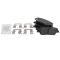 Front & Rear Replacement Brake Rotor & Pad Kit
