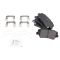 Front & Rear Replacement Brake Rotor & Pad Kit