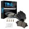 Front & Rear Replacement Brake Rotor & Pad Kit