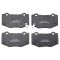 Front & Rear Replacement Brake Rotor & Pad Kit