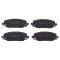 Front & Rear Replacement Brake Rotor & Pad Kit