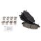 Front & Rear Replacement Brake Rotor & Pad Kit