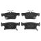 Front & Rear Replacement Brake Rotor & Pad Kit