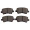 Front & Rear Replacement Brake Rotor & Pad Kit