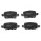 Front & Rear Replacement Brake Rotor & Pad Kit