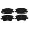 Front & Rear Replacement Brake Rotor & Pad Kit