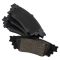 Front & Rear Replacement Brake Rotor & Pad Kit