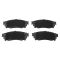 Front & Rear Replacement Brake Rotor & Pad Kit
