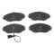 Front & Rear Replacement Brake Rotor & Pad Kit