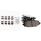 Front & Rear Replacement Brake Rotor & Pad Kit