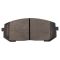 Front & Rear Replacement Brake Rotor & Pad Kit