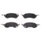 Front & Rear Replacement Brake Rotor & Pad Kit