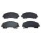 Front & Rear Replacement Brake Rotor & Pad Kit