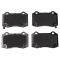 Front & Rear Replacement Brake Rotor & Pad Kit