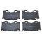 Front & Rear Replacement Brake Rotor & Pad Kit