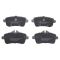 Front & Rear Replacement Brake Rotor & Pad Kit