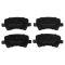 Front & Rear Replacement Brake Rotor & Pad Kit