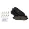 Front & Rear Replacement Brake Rotor & Pad Kit