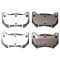 Front & Rear Replacement Brake Rotor & Pad Kit