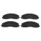 Front & Rear Replacement Brake Rotor & Pad Kit