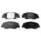 Front & Rear Replacement Brake Rotor & Pad Kit