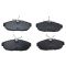 Front & Rear Replacement Brake Rotor & Pad Kit
