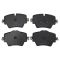 Front & Rear Replacement Brake Rotor & Pad Kit