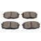 Front & Rear Replacement Brake Rotor & Pad Kit