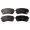 Front & Rear Replacement Brake Rotor & Pad Kit