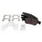 Front & Rear Replacement Brake Rotor & Pad Kit