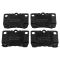 Front & Rear Replacement Brake Rotor & Pad Kit