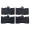 Front & Rear Replacement Brake Rotor & Pad Kit