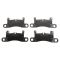 Front & Rear Replacement Brake Rotor & Pad Kit