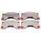 Front & Rear Replacement Brake Rotor & Pad Kit