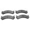 Semi-Metallic Brake Pad & Rotor Kit