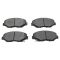 Semi-Metallic Brake Pad & Rotor Kit