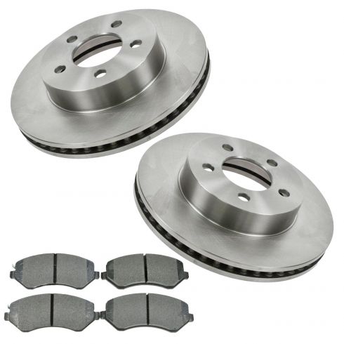 Front+Rear Brake Calipers Ceramic Pads For 2003 2004 2005 2006 2007 Jeep Liberty