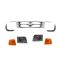 95-97 Ford Ranger Chrome/Argent Grille, Headlight, Parking Light, & Parking Light Trim Set