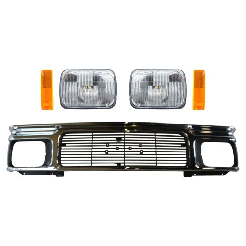 Grille, Headlights & Parking Lights Kit
