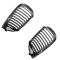 02-05 BMW 320i, 325i, 325Xi, 330i, 330Xi (4DR) Chrome Upper Grille PAIR